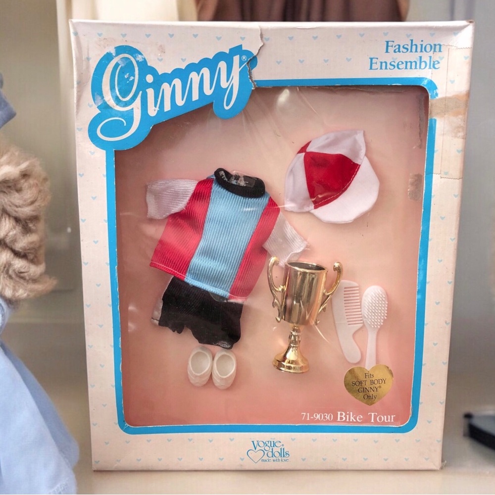 1988 Vogue Dolls Ginny Fashion Ensemble Bike Tour Outfit 8” Doll Clothes